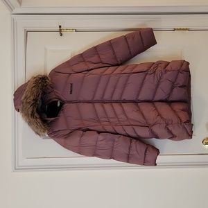 Marmot Montreal Down Coat with Removable Fur Hood - Dream State